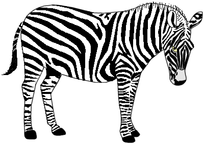 Zebra clip art free clipart images 4