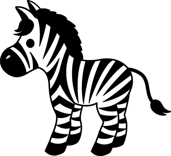 Zebra clipart 2