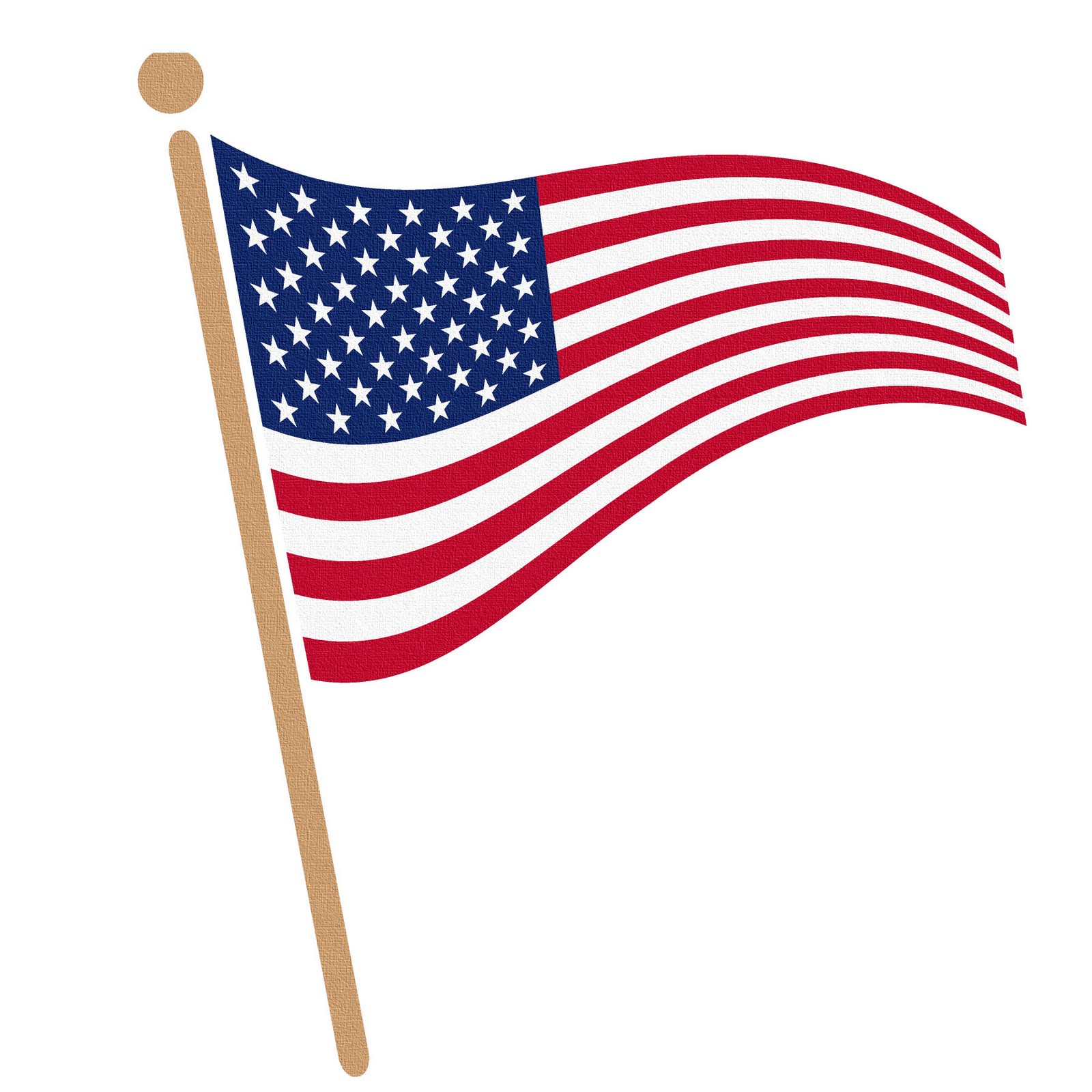 American flag clipart