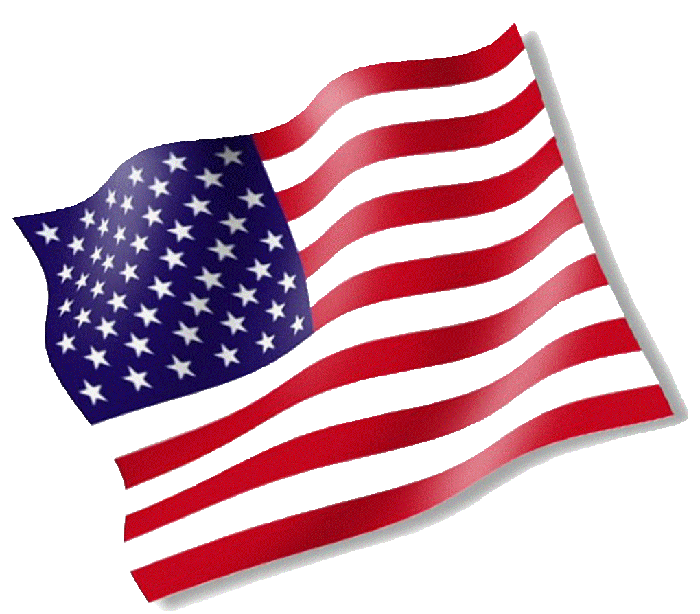 American flag usa flag clipart