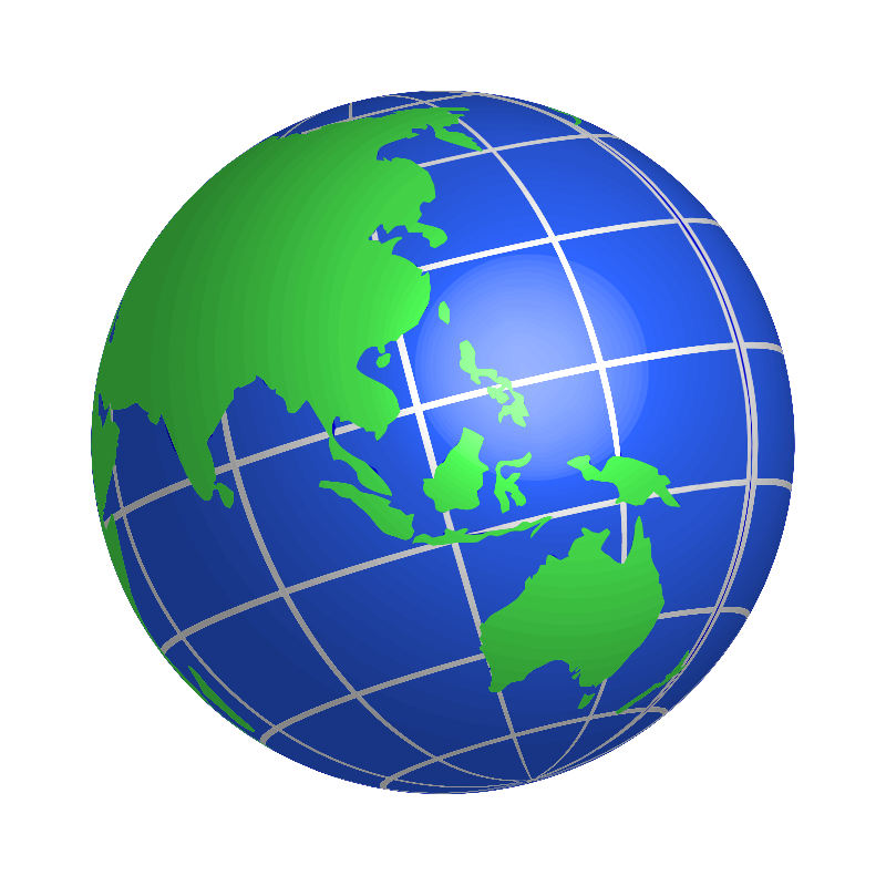 Animated globe clip art 3