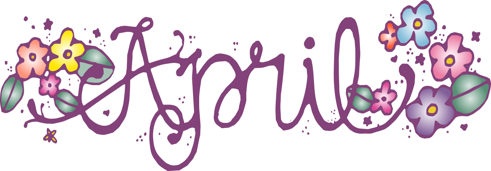 April Border Clipart WikiClipArt