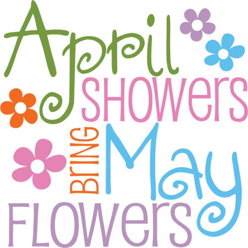April showers crafthubs clip art
