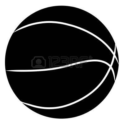 Basketball  black and white basketball clipart black and white 2