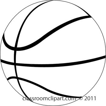 Basketball  black and white basketball clipart black and white free