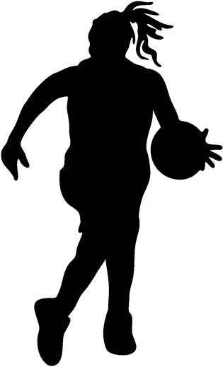 Basketball  black and white basketball player black and white clip art
