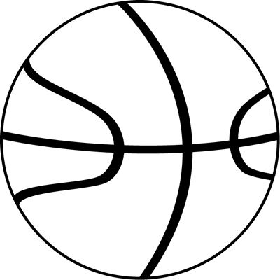 Basketball  black and white black and white basketball ball clip art