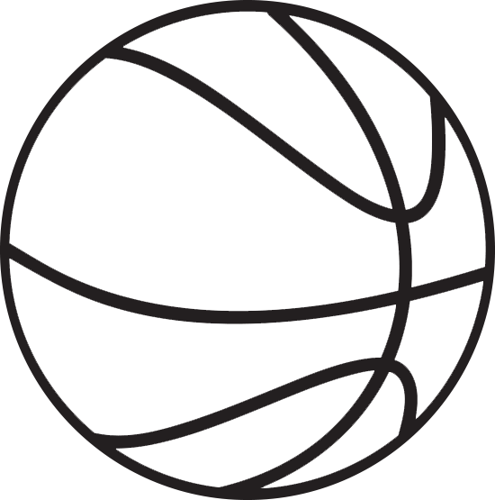 Basketball  black and white house clipart black and white 3