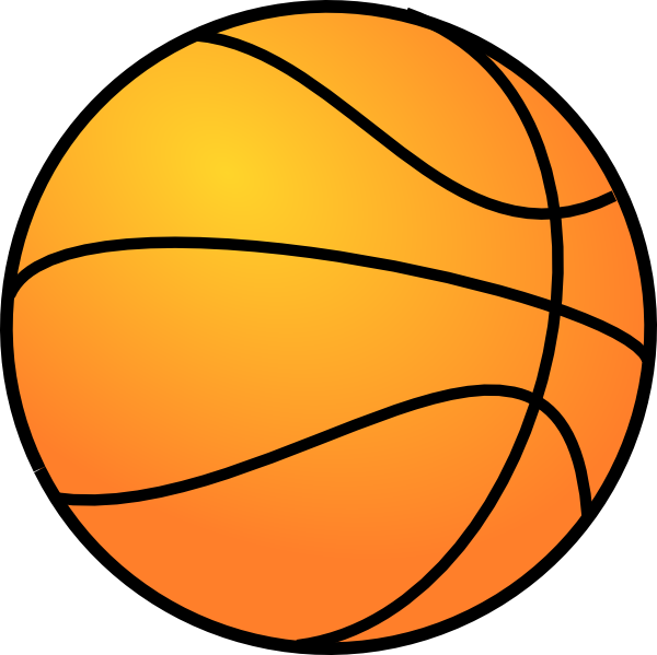 Basketball court clipart 12