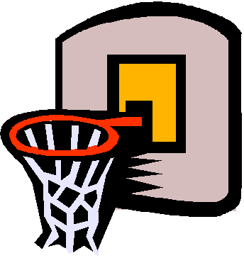 Basketball court clipart 16