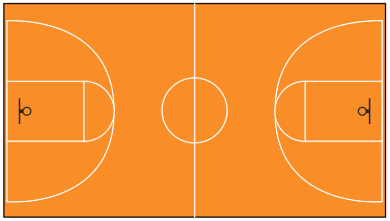 Basketball court clipart 7 - WikiClipArt