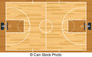 Basketball court court clipart free images