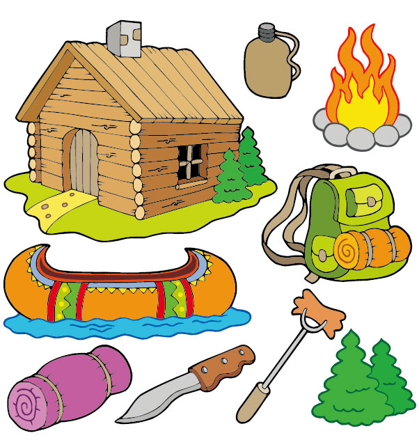 Camping kids summer camp clipart free images 3
