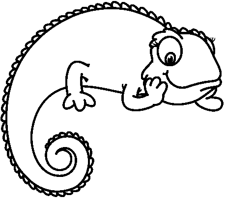 Chameleon index of ces clipart carson free clipart images