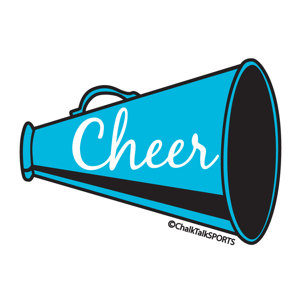 Cheer megaphone clipart cheerleading free images 5