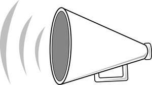 Cheer megaphone clipart the cliparts 2