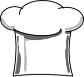 Chef hat cook cooking kitchen vector clip art - WikiClipArt