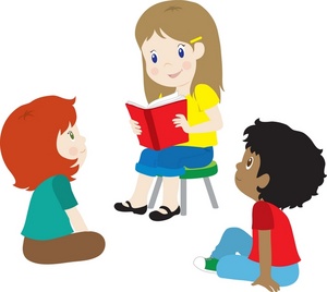 Child reading reading clipart image kids boys and girls books at