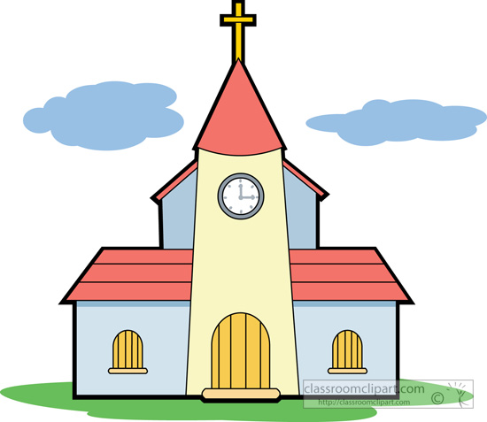 Christian church clipart