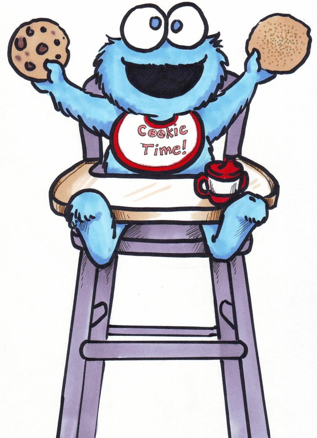 Cookie monster cartoon clipart free to use clip art resource