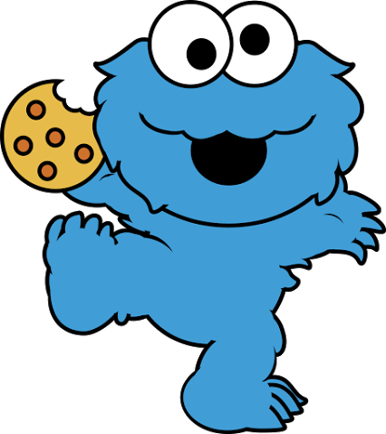 Cookie monster clip art 6