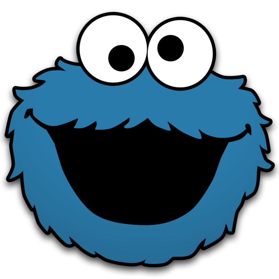 Cookie monster clipart 3