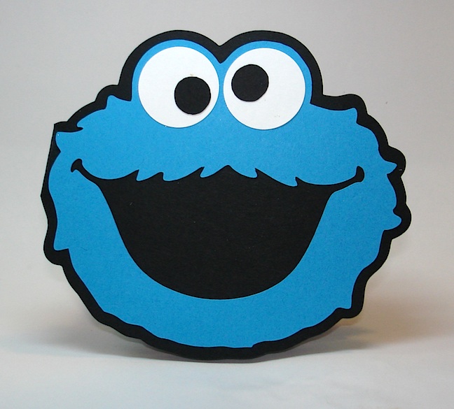 Cookie monster clipart hostted