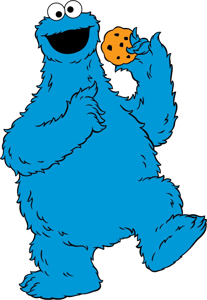 Cookie monster clipart