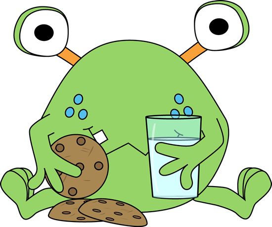 Cookie monster monsters art images and sandwich cookies on clipart