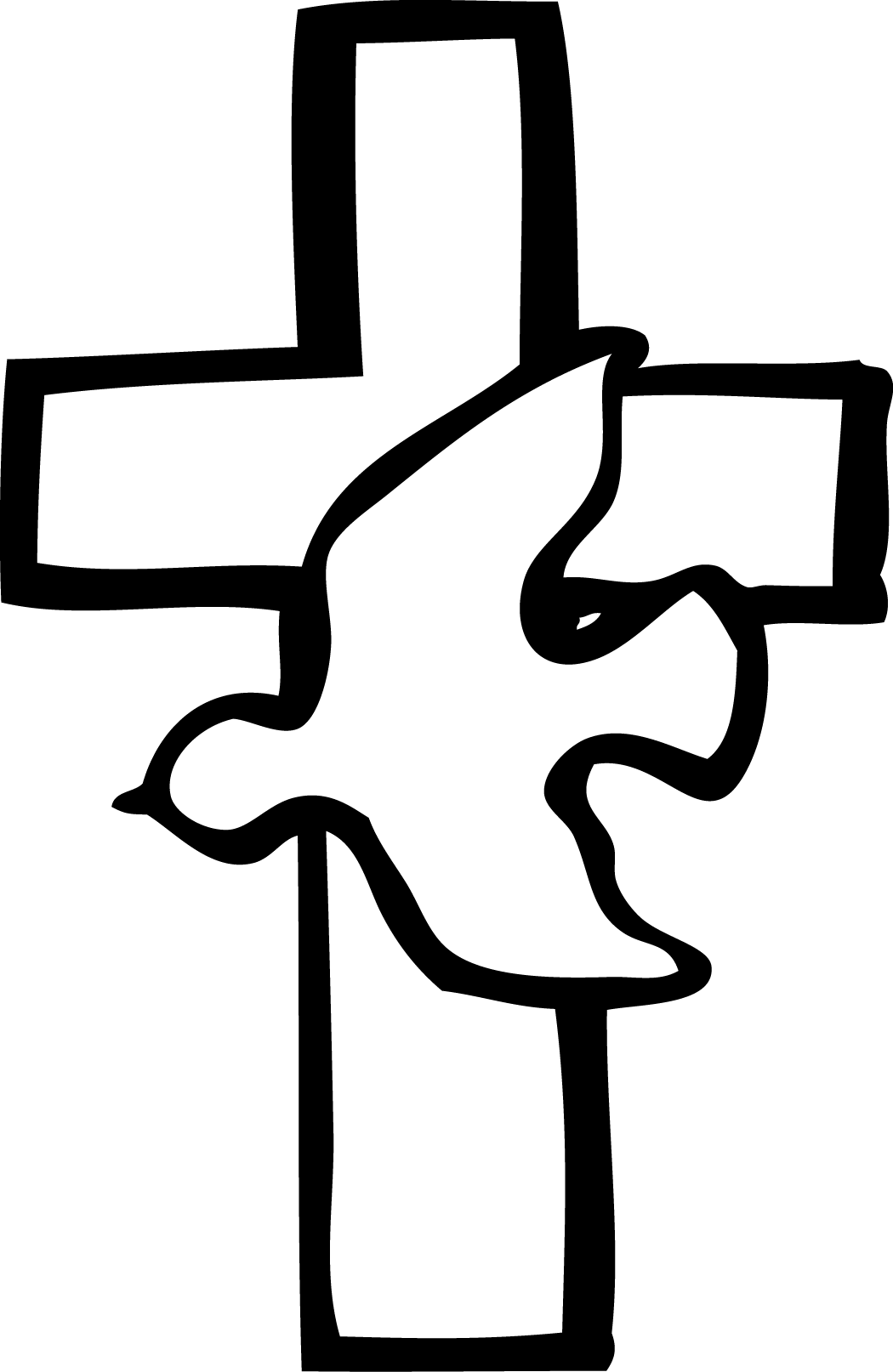 Cross  black and white black and white cross clipart wikiclipart