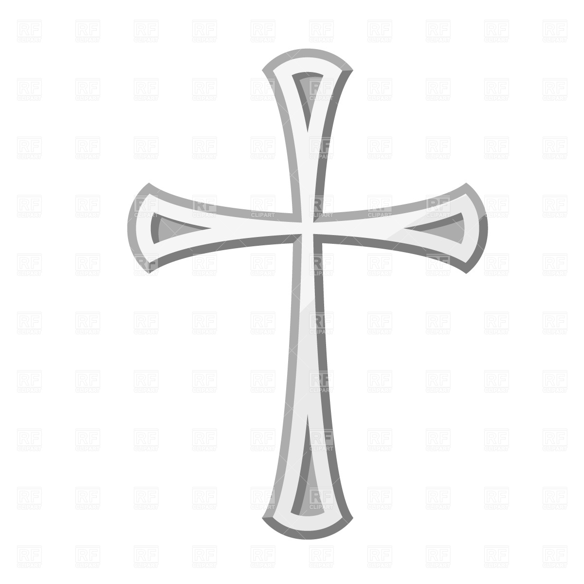 Cross  black and white clip art of crosses erna
