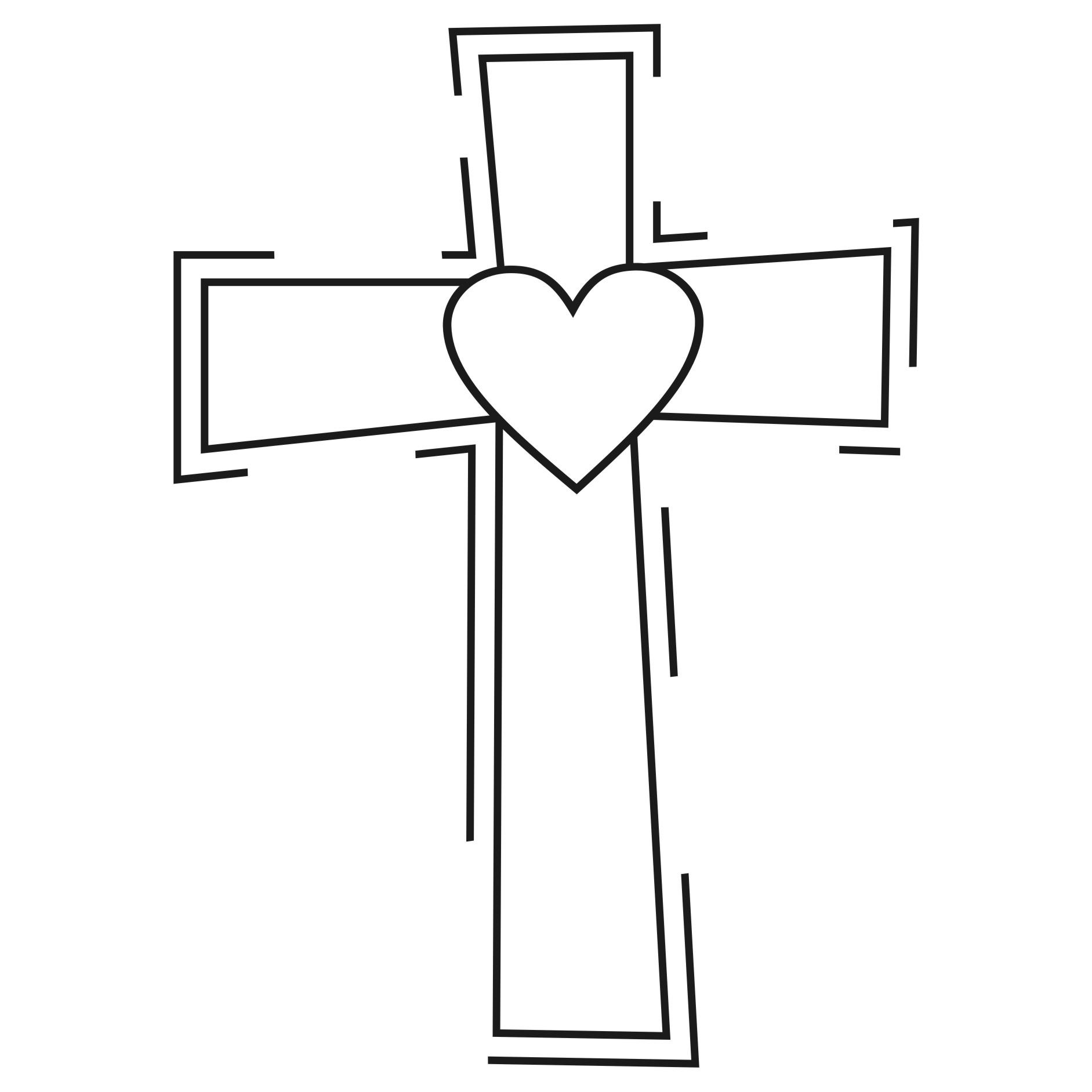 Cross  black and white easter cross clipart black and white