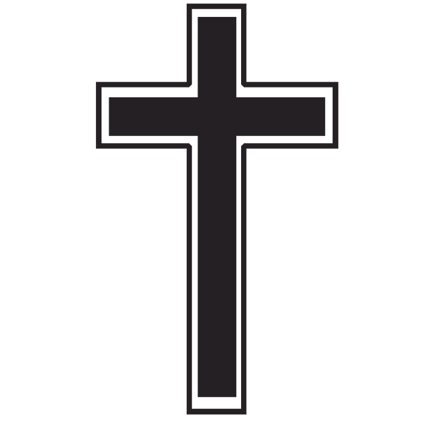 Cross  black and white free cross clipart black and white clipart free download 4