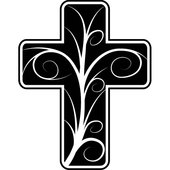 Cross black and white free cross clipart black and white clipart free ...