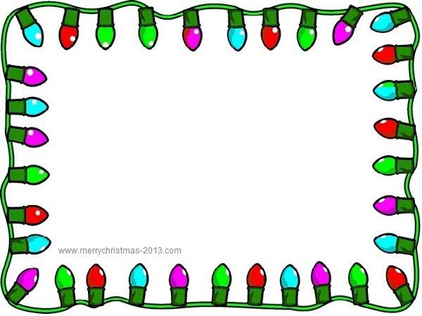 Free  borders christmas clip art borders for word documents