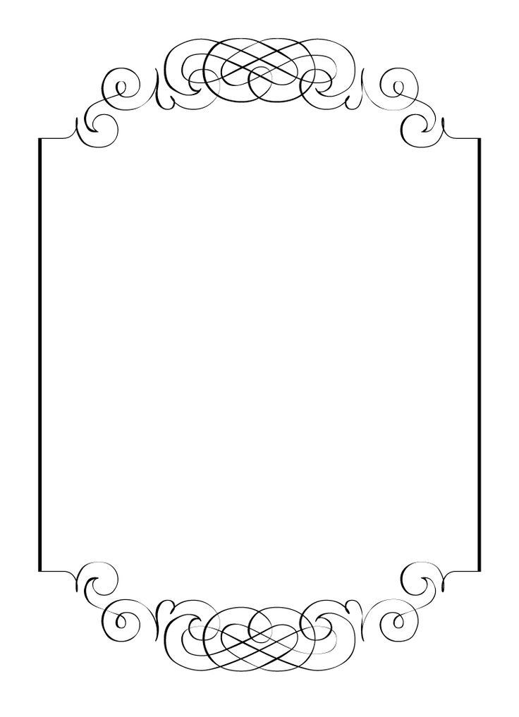 Free  borders free vintage clip art images calligraphic frames and borders