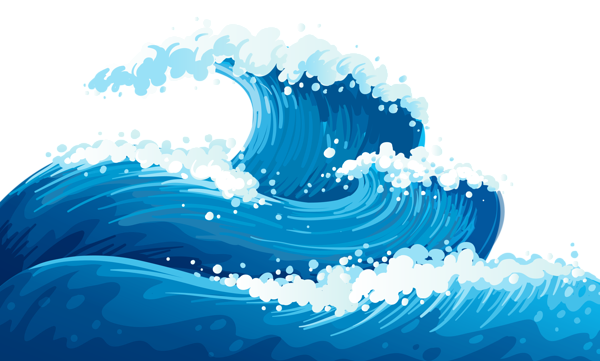 Free waves clip art pictures