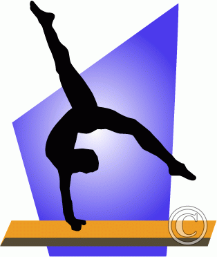 Gymnastics Clipart Black And White Free 4 Wikiclipart