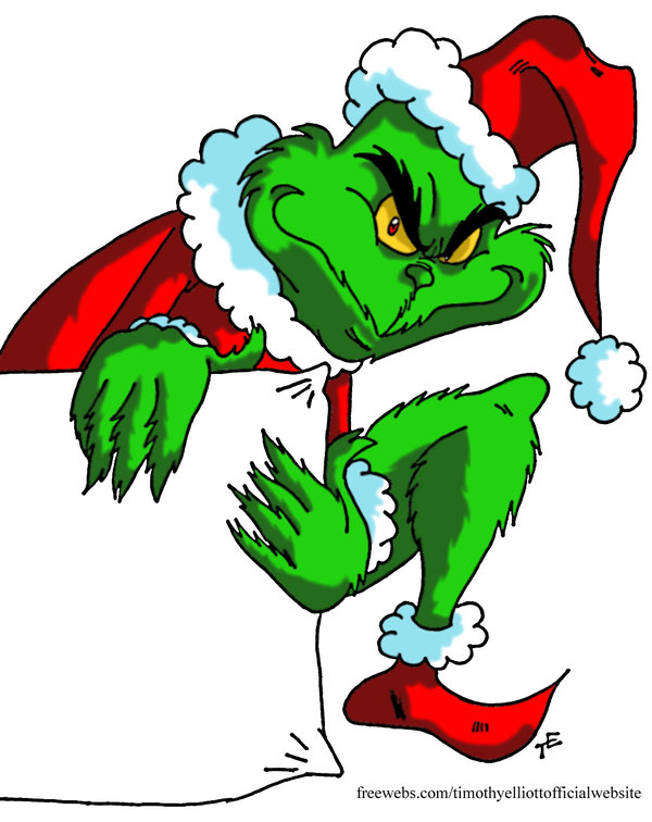 Happy grinch clipart