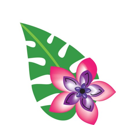 Hawaiian flowers clip art hostted 3
