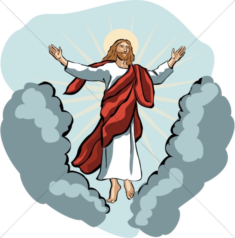 Jesus ascension day clipart images sharefaith
