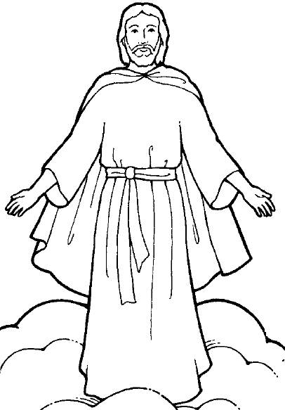 Jesus clip art black and white free clipart images 3