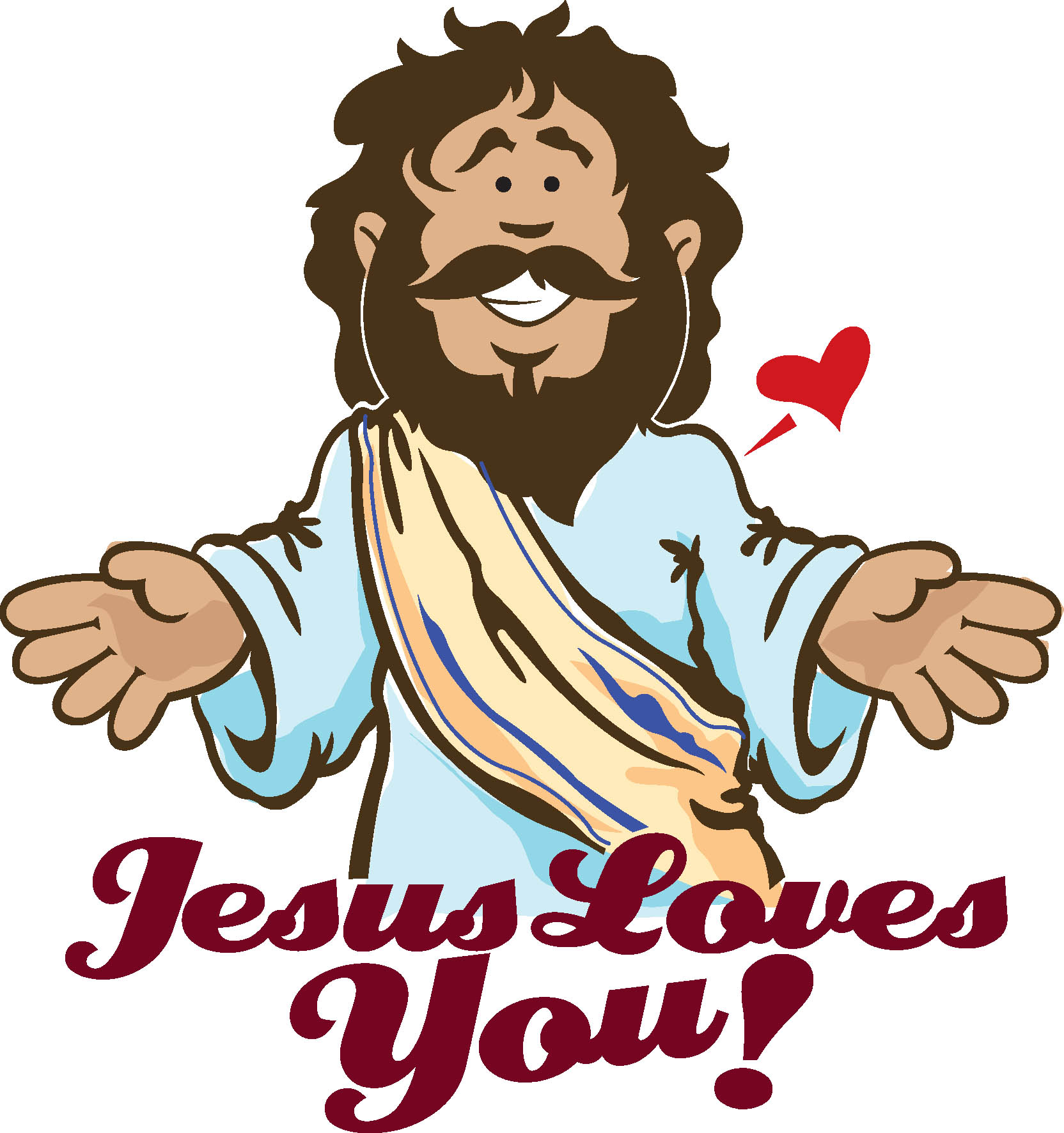 Jesus love clipart free images 2