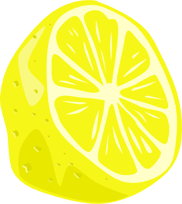 Lemon variations 1 vector clip art