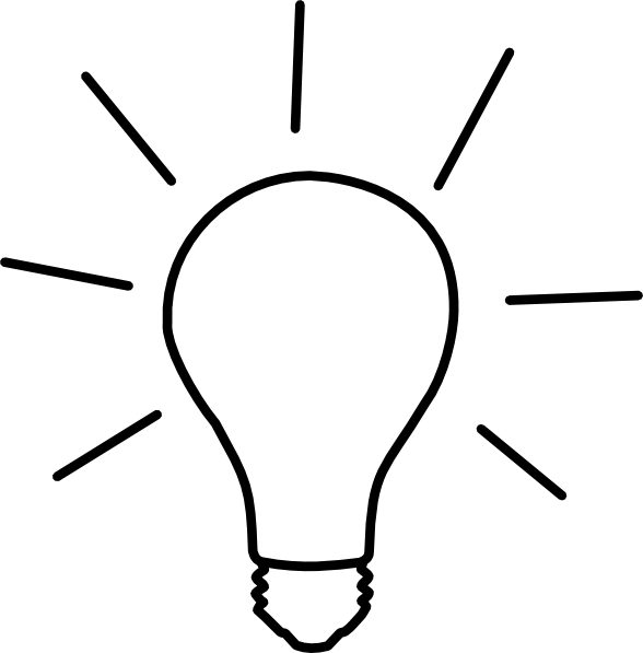 Lightbulb idea light bulb clip art at vector clip art