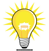 Lightbulb shining light bulb clipart - WikiClipArt