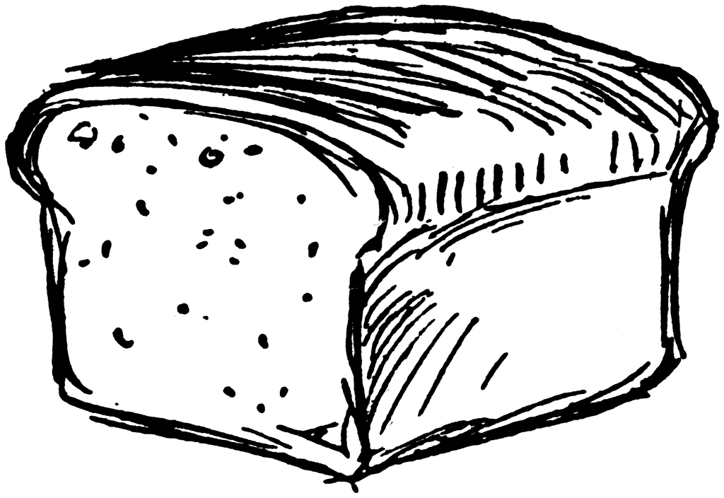 Loaf of bread clipart 5