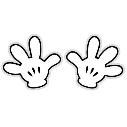 Mickey mouse hands clipart 3