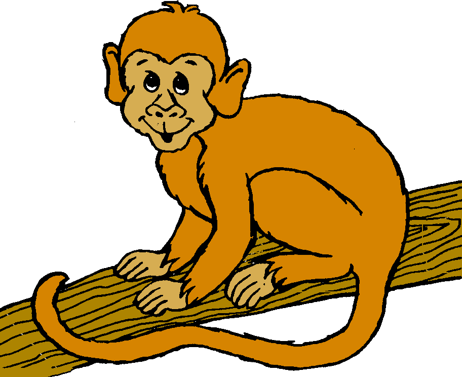 Monkey  black and white monkey clip art black and white free clipart images 5