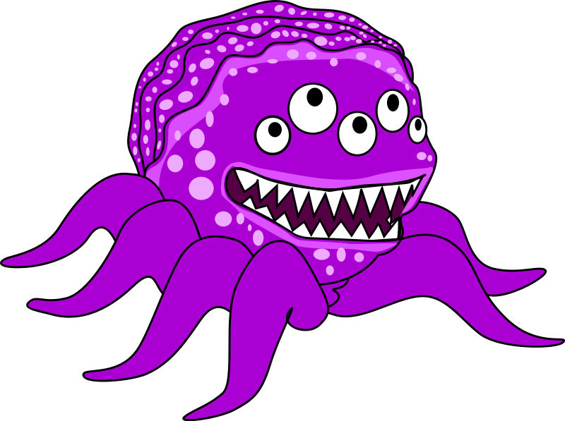 Monster clip art clipart free microsoft